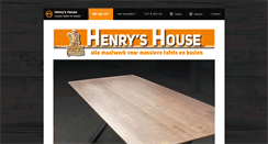 Desktop Screenshot of henryshouse.be